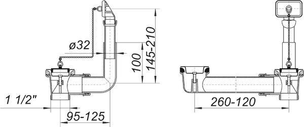 DALLMER Ab- und Überlauf-Set 024