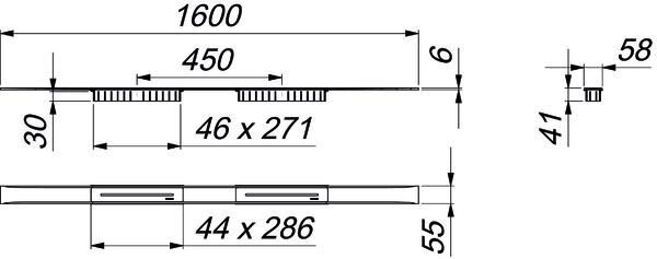 DALLMER CeraFloor Select Duschrinne