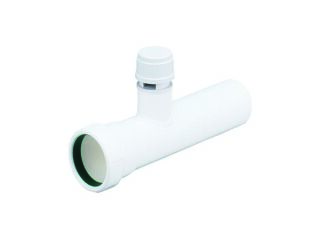 DALLMER Verlängerungsrohr V 5, 215 mm lang, mit Belüfter, DN 50