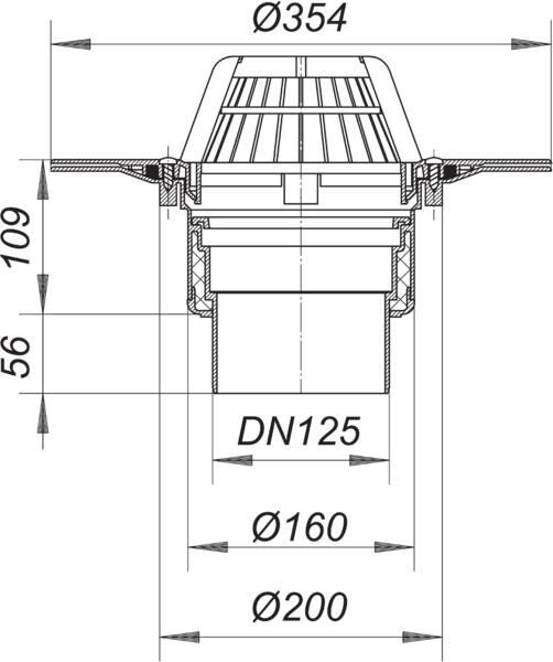 DALLMER Dachablauf 62