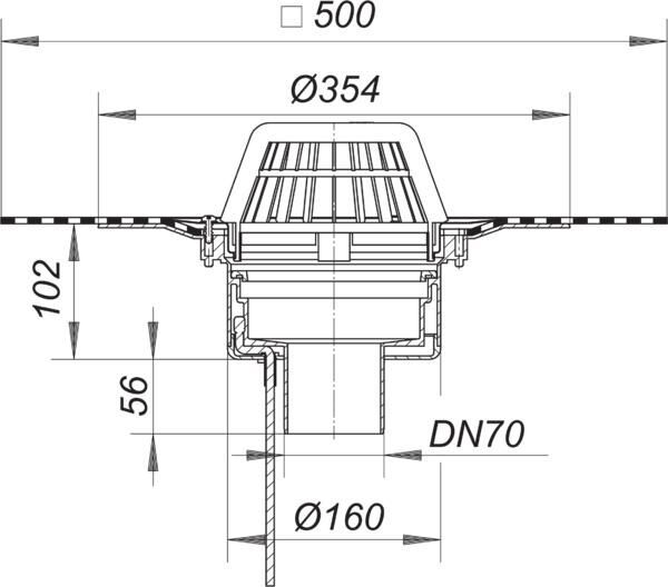 DALLMER DallBit Dachablauf 62 D