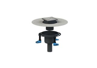 DALLMER Bodenablauf DallDrain Select senkr., DN50/DN100, 120x120mm