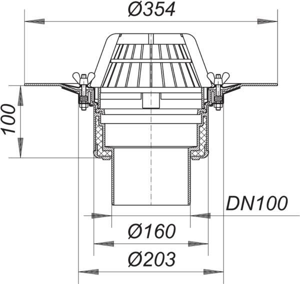 DALLMER Dachablauf 62