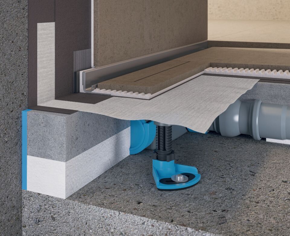 DALLMER CeraWall Individual Duo Duschrinne