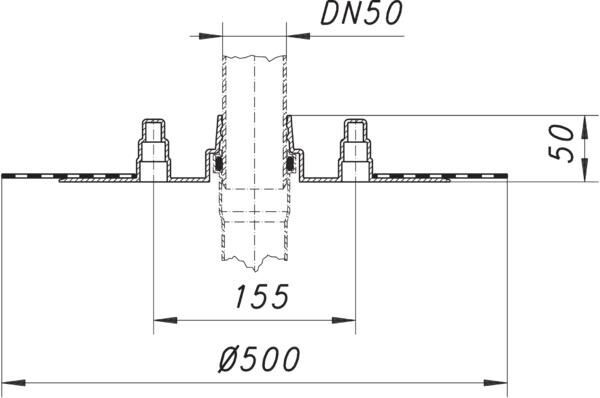 DALLMER Rohrdurchführung DallBit