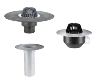Dachabläufe 62 DallBit, 64 PVC und Aufstockelement 630 PVC