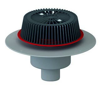 DALLMER Notablauf SuperDrain 62 PVC, DN 70