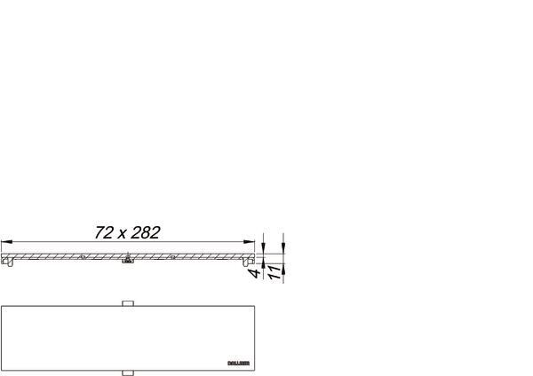DALLMER CeraFloor/CeraFrame Design Connect Abdeckung 