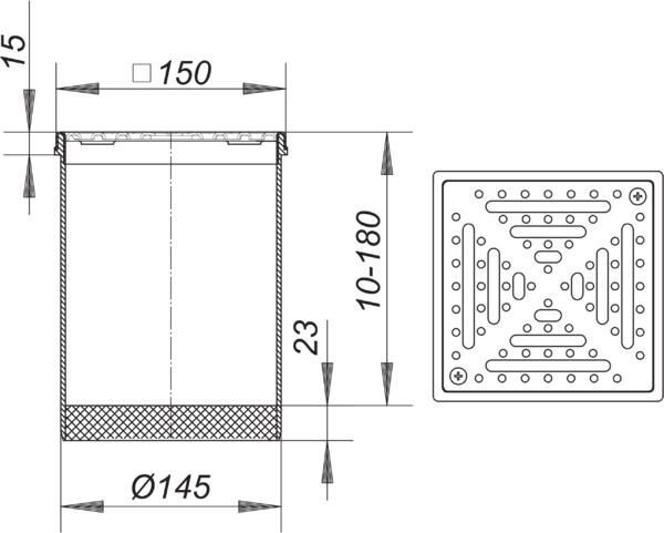 DALLMER Serie 15 Aufsatz RHS