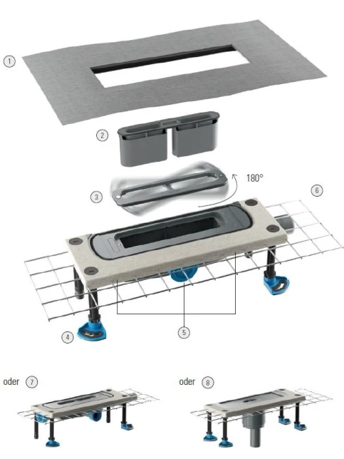 Ablaufgehäuse CeraFlex