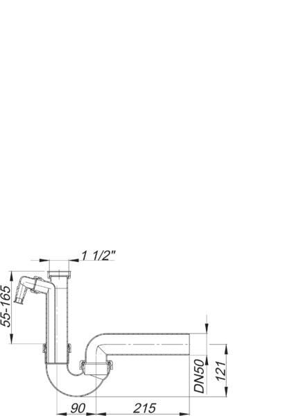DALLMER Röhren-Siphon