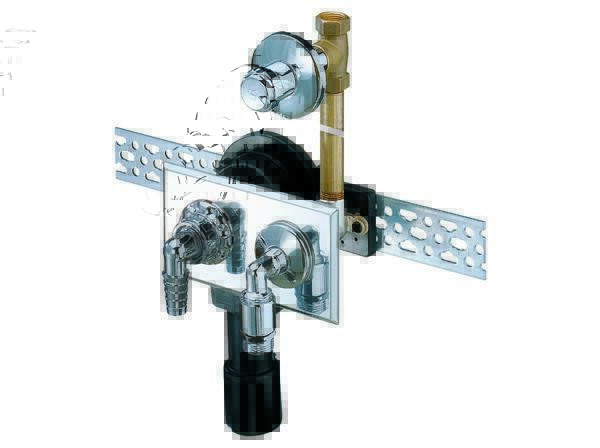 DALLMER Wandeinbau-Waschgeräte-Siphon 405