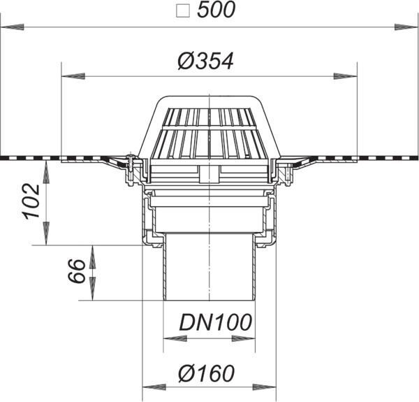 DALLMER DallBit Dachablauf 62 D
