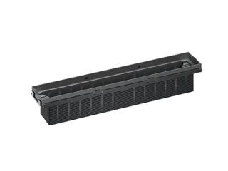 DALLMER Duschrinne CeraFrame Individual schwarz matt, 300 x 50 mm