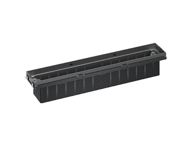 DALLMER Duschrinne CeraFrame Individual schwarz matt, 300 x 50 mm