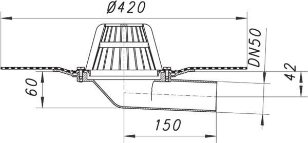 DALLMER Dachablauf 83 D