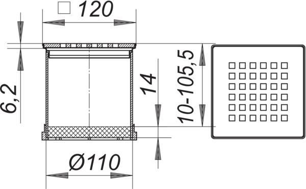 DALLMER Serie 10 Aufsatz Quadra