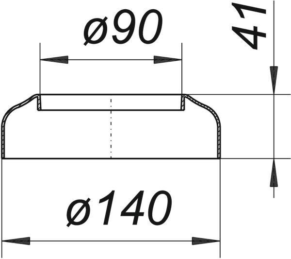 DALLMER WC-Rosette