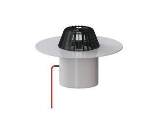 DALLMER Dachablauf 62 H PVC, beheizt, DN 150
