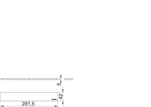 DALLMER CeraWall Select Abdeckung