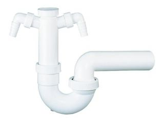 DALLMER Röhren-Siphon 100/2, 1 1/2