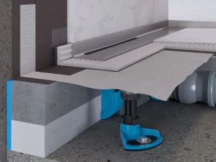 Einbaubeispiel DallFlex mit CeraWall Select