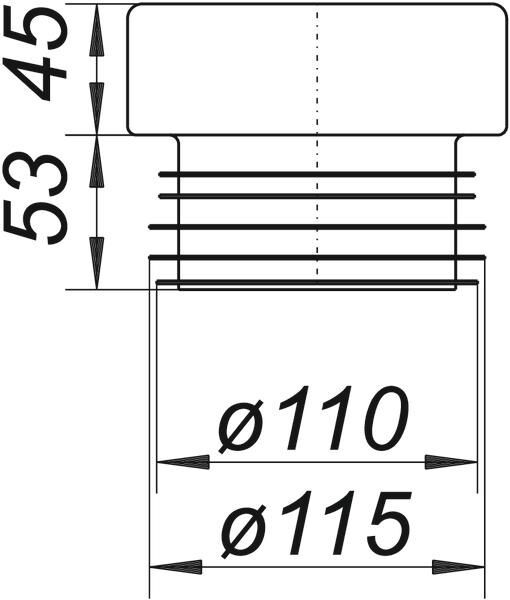 DALLMER WC-Verbinder