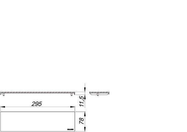DALLMER CeraWall Design Connect Abdeckung 