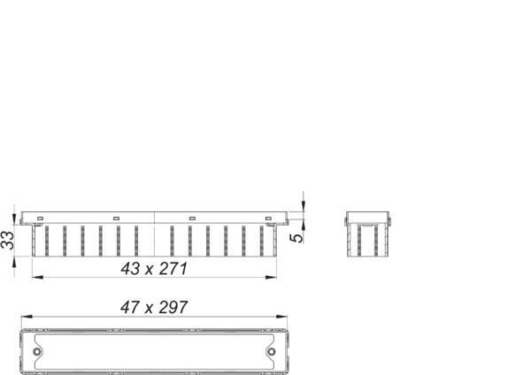 DALLMER CeraFrame Individual Duschrinne