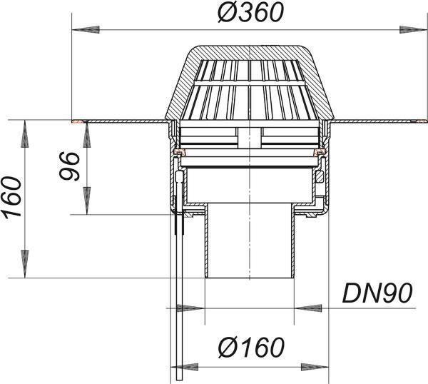 DALLMER Dachablauf 62