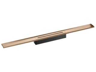 DALLMER Duschrinne CeraFloor Select rotgold matt, 1200 mm