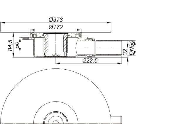 DALLMER DallDrain Ablaufgehäuse