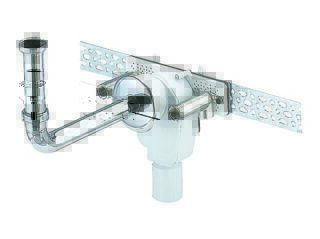 DALLMER Wandeinbau-Siphon 310 CR, 1 1/4