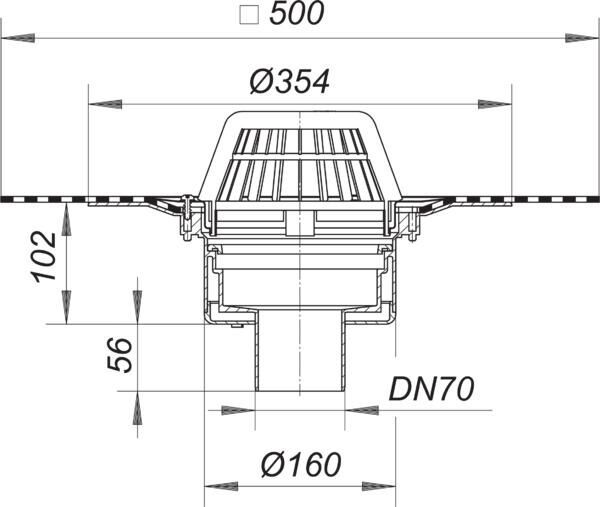 DALLMER DallBit Dachablauf 62 D