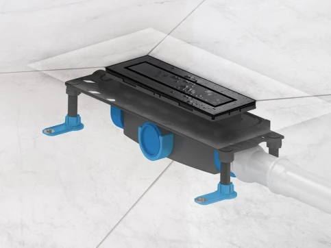 Einbaubeispiel DallFlex mit CeraNiveau