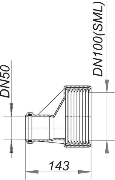 DALLMER HT/SML-Rohrverbinder