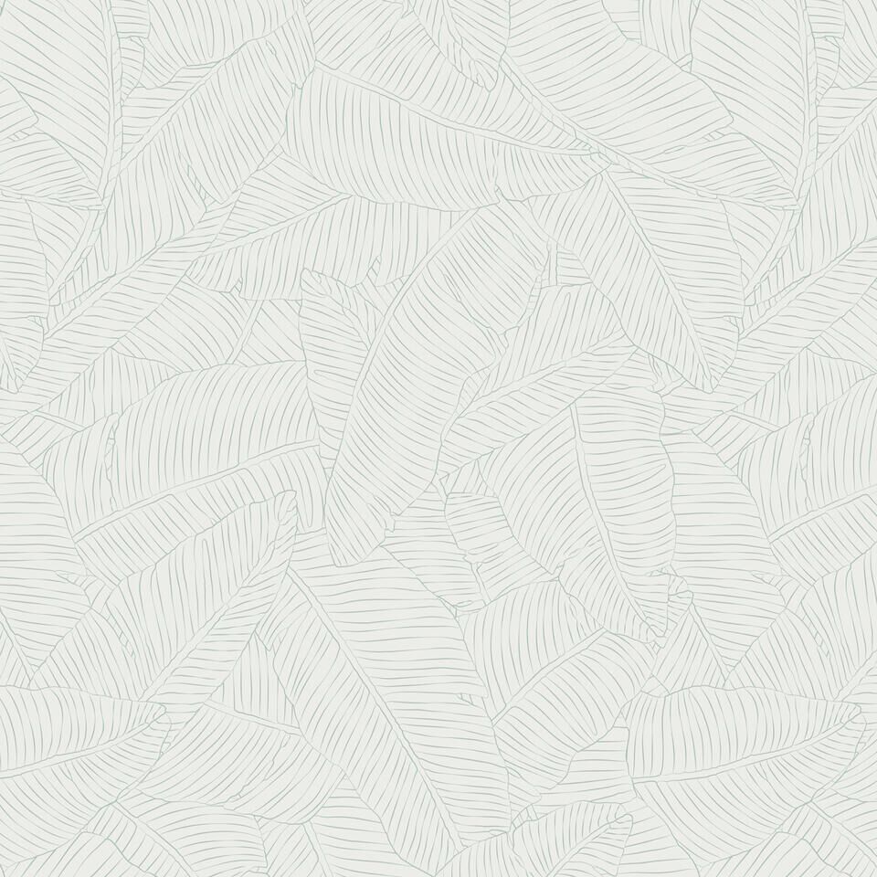 Banana Leaf LIGHT AQUA