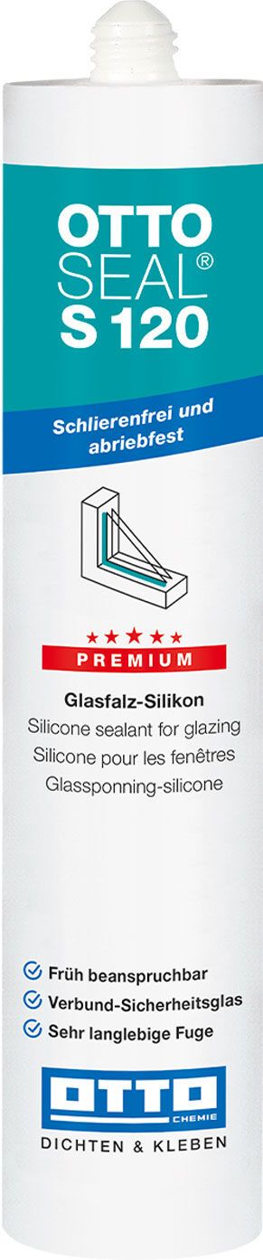 OTTOSEAL S 120 SILIKON-DICHTSTOFF (Glasfalz)