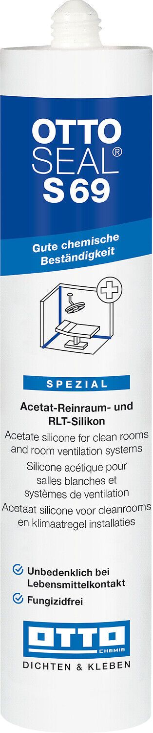 OTTOSEAL S 69 SILIKON-DICHTSTOFF (Reinraum und RLT) OTTOSEAL S 69 SILIKON-DICHTSTOFF (Reinraum und RLT)