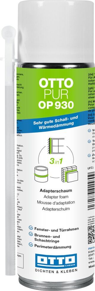 OTTOPUR OP 930 PU-ADAPTERSCHAUM