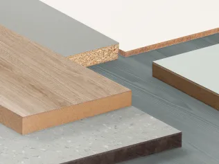 Melaminbeschichtete Platten