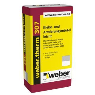 weber.therm 307, Klebe- und Armierungsmörtel