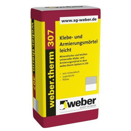 weber.therm 307, Klebe- und Armierungsmörtel