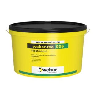 weber.tec 935, Stopfmörtel