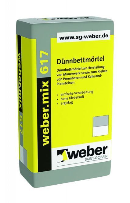 weber.mix 617 Dünnbettmörtel