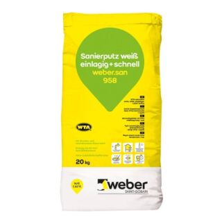 weber.san 958, Sanierputz