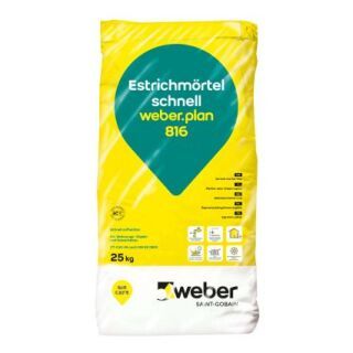weber.plan 816, Zementestrich