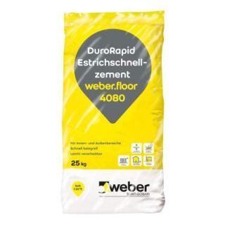 weber.floor 4080, Schnellzementbinder