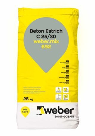 weber.mix 692 Beton/Estrich C 25/30