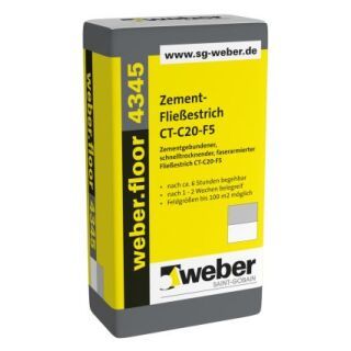 weber.floor 4345, Fließestrich 